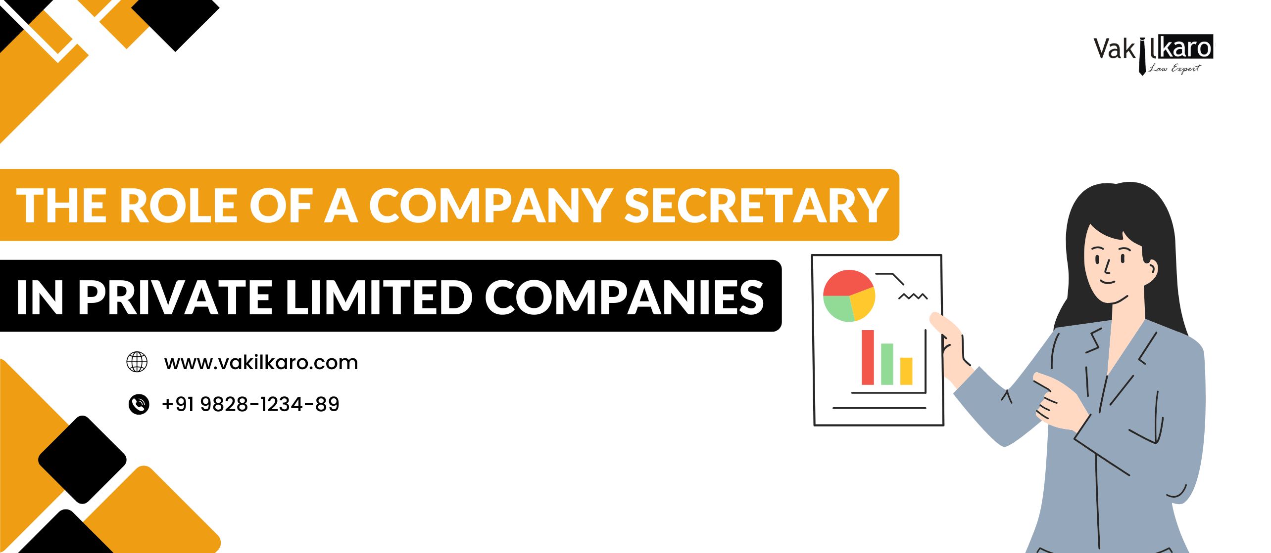 the role of a company secretary in private limited companies - vakilkaro